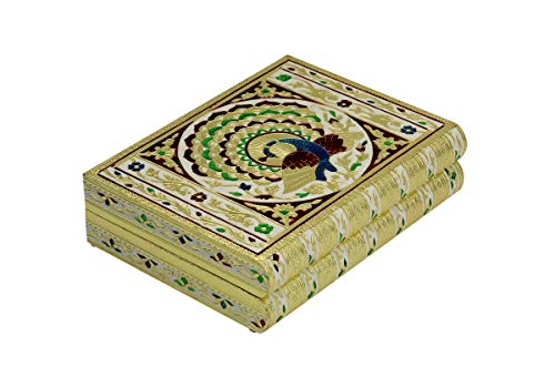 NAVRANG Wooden Meenakari Jewellery Box For Women/ Jewllery Storage Box/ Gift Box Multicolour