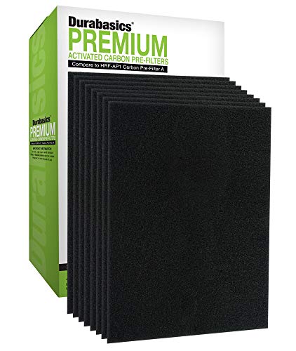 Durabasics 8 Pack Replacement Honeywell Prefilter for Honeywell HPA300 Air Purifier | Compatible with Honeywell Replacement Pre Filter A, HRF-AP1 & HRF-A300 | Cut for Honeywell HPA300 & HPA 300 Models