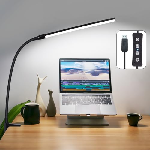 Homefire Lámpara de Escritorio LED Sujetable