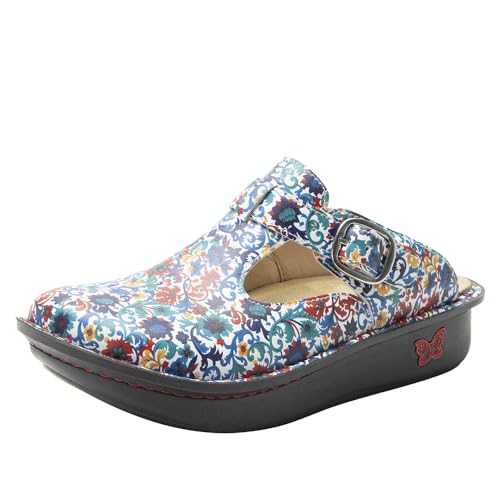 Alegria Women's Classic Primary Party Leather Clog 6-6.5 M US