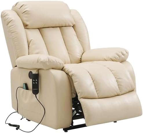 Fauteuil inclinable électrique à 2 Moteurs avec Fonction d'inclin...