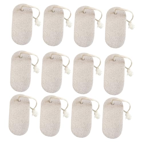 Pierre volcanique pour pédicure VICASKY : lot de 20 outils naturels soin des pieds