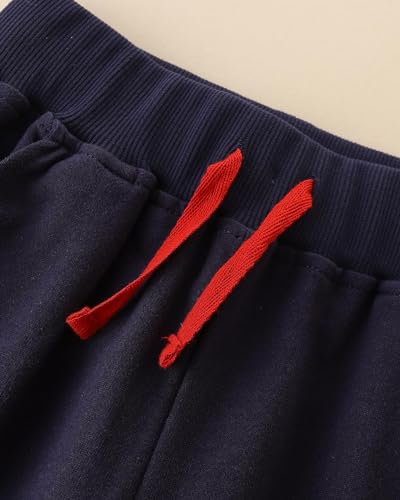 Meufam Little Boys and Girl Jogger Cartoon Dinosaur Print Pants Toddler Boys' Drawstring Elastic Waist Cotton Sweatpants4