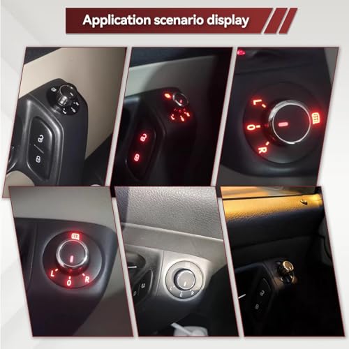 Bouton de réglage du rétroviseur Polo 6R commande électrique fluide