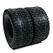 SUNROAD Set of 2 18x9.50-8 Turf Saver Tires Lawn & Garden Tire 18x9.50-8 18x9.50x8 Replacement for Commercial Turf Equipment Golf Cars Utility Vehicles