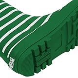 Lakeland Active Children's Pooley Striped Wellington Boots - Green - 9 Child UK - Image 6