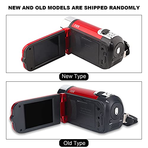 Lyrlody Videocamera Digitale 2.4'' Con Rotazione 270° – Modello Vintage Per Viaggi E Feste
