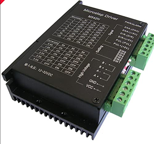 , 3pcs CNC 3A DC12-32V M542H CNC Stepper Driver Support 17, 23,