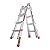 Little Giant Ladder Systems 12017-801 Revolution M17 with Ratcheting Levelers