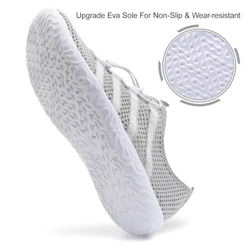 JIASUQI Athletic Hiking Beach Water Shoes Barefoot Aqua Swim Sports Walking Shoes for Women Men4