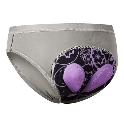 Padded Equestrian Underwear, 3D Gel-padded Bike Shorts for Women for