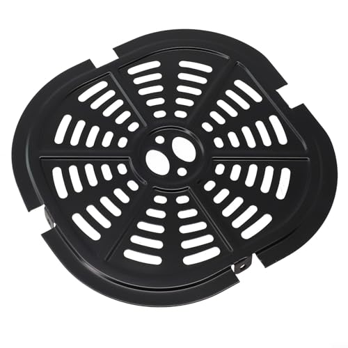 Sartén para parrilla de freidora de aire, placa de repuesto para freidora de aire, accesorios de bandeja de parrilla, bandeja de parrilla antiadherente, Dar Patatas fritas, filete, 21X20.5X0.6cm
