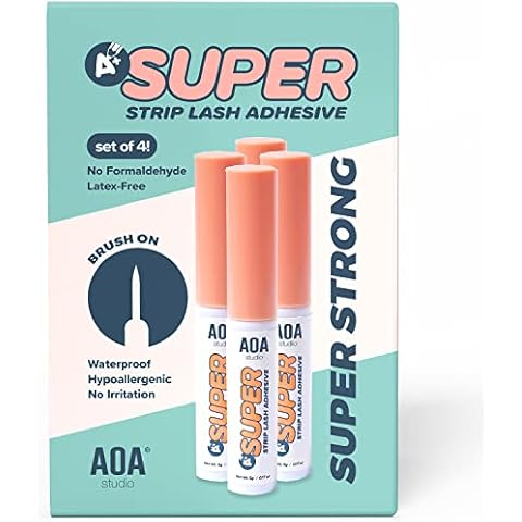 AOA Studio Eyelash Lash Glue Enhancers 4pcs Cover