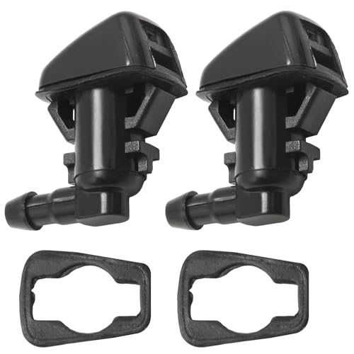JUUDDENPARTS 2 pulverizadores de chorro de boquilla de limpiaparabrisas 8265A127, repuesto para Jeep Grand Cherokee 2005 2013, sustituye a 8265A127