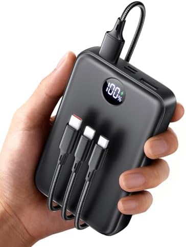 Power Bank 40000mAh, 22.5W Mini mit USB-C Input & Output Schnelll...