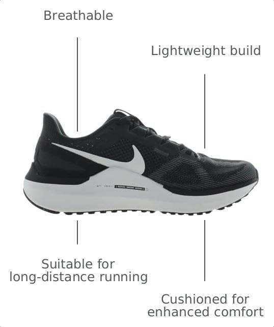 Image of Nike Air Zoom Structure 25 Unisex Shoes
