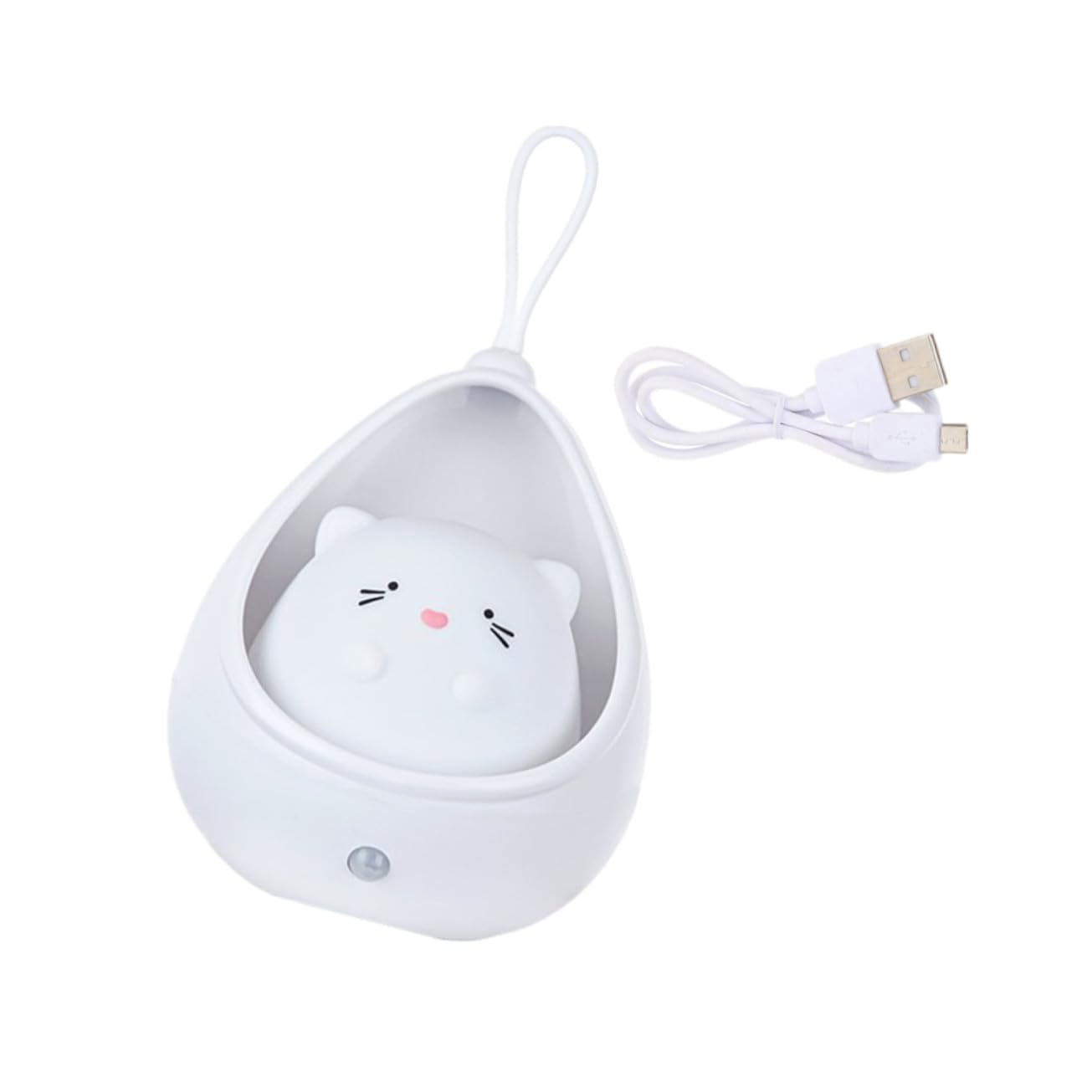 Uonlytech LED Nachtlicht mit Bewegungsmelder USB Aufladbar für Kinderzimmer