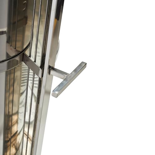 Image of Stainless Steel UR FURNACE | SANITARY WASTE DISPOSAL | Waste management | No Smell | Portable | Eco-Friendly | No Power | No Fuel | (PATENTED), Open Top, Silver