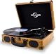Viflyk00 Bluetooth Plattenspieler für Vinyl-Schallplatten