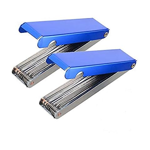 P1TOOLS 2 Torch Tip Cleaner Set Tools for Cleaning Welding Gadgets Cutting Nozzles/Tips, Gas Orifices, Engine Carburetors, Sprinklers, Guitar Nut Needle Files and Shower Heads Cover