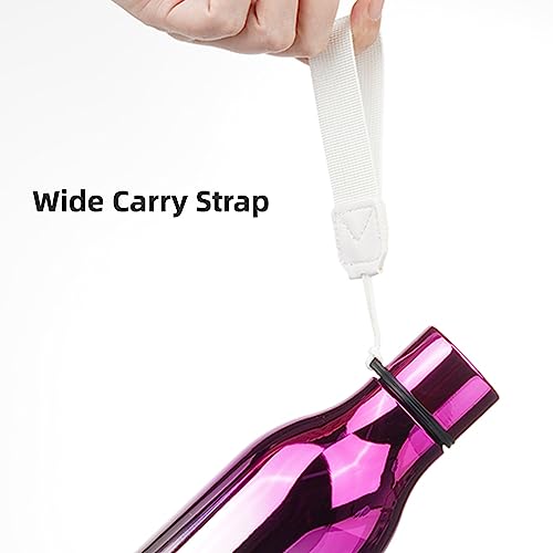 Image of Konokyo Insulated Water Bottle with Strap,18 oz Double Wall Stainless Steel Vacuum Bottles Metal Water Flask,Wonderland