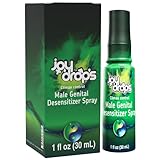 JoyDrops Delay Spray for Men Lidocaine Climax Control Spray for Longer Lasting Performance, Male Genital Desensitizer, Fast-Acting Discreet 30ml