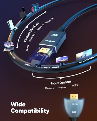 Câble HDMI 4K 30m Capshi anti-interférence pour supprimer les coupures