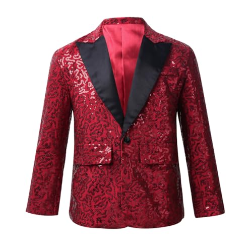 Blazer paillettes enfant pour mariage et fêtes élégantes