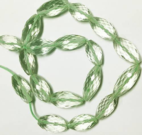 Améthyste verte LKBEADS perles ovales facettées de haute joaillerie pour création élégante