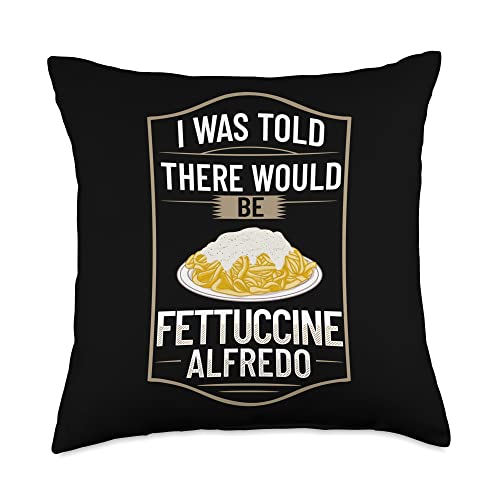 Fettuccine Alfredo Chicken Sauce Recipes Vegan Pasta Throw Pillow