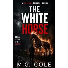 THE WHITE HORSE Audiolibro Por M.G. Cole arte de portada