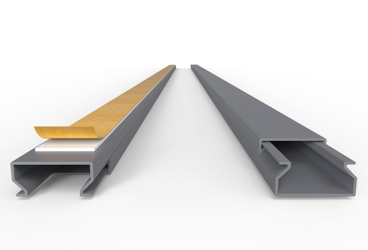 IVEOPPE Goulotte Autocollante Flexible - 3 M X 20 Mm X 10,2 Mm