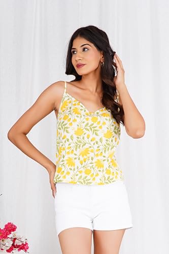 Robe courte fleurie de confection artisanale et col V raffiné - 6