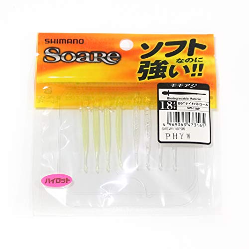シマノ(SHIMANO) ワーム ソアレ モモアジ 1.8インチ ナイトパトロール 09T SW-118P ルアー