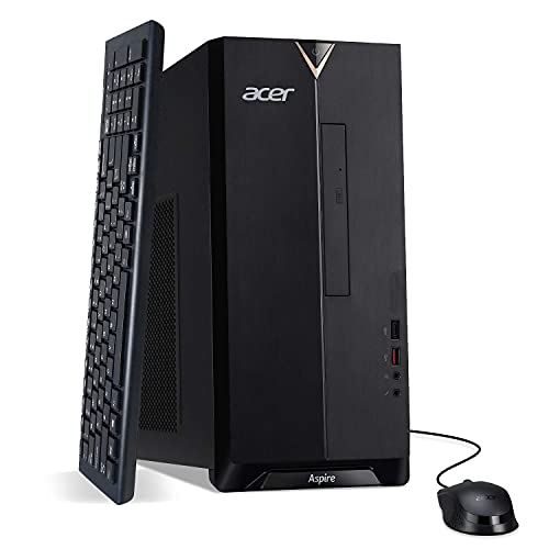 Acer Aspire TC-1660-UA92 Desktop | 10th Gen Intel Core i5-10400 6-Core Processor | 12GB 2666MHz DDR4 | 512GB NVMe M.2 SSD | 8X DVD | Intel Wireless Wi-FI 6 | Bluetooth 5.2 | Windows 10 Home