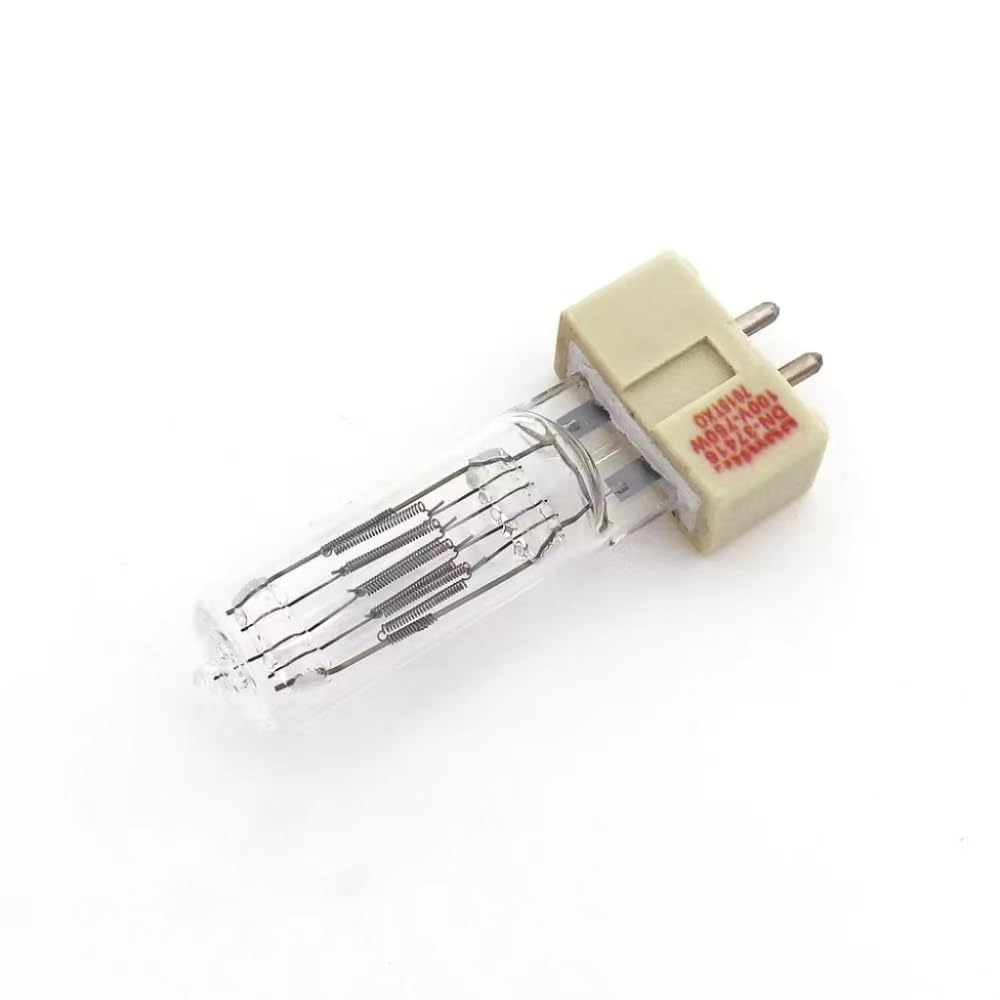 DN-37416 7015 TXO 100V 750W Lámpara halógena Lámpara de tungsteno de YODO GX9.5, Bombilla de Lavado de Pared for iluminación de Estudio de Escenario (Color : 2 Pieces)