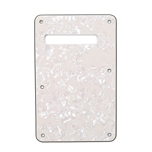 Musiclily Set de 11 trous HSS Pickguard et Plaque Arrière pour Guitare électrique style moderne, Fender (US/Mexique Made… - Les Beatles, Paul McCartney, John Lennon, RIngo Starr, George Harrison Musiclily Set de 11 trous HSS Pickguard et Plaque Arrière pour Guitare électrique style moderne, Fender (US/Mexique Made… – Image 4