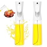 【Compacto y fácil de almacenar】 La botella de spray mide 24,5 cm de largo y 5,8 cm de ancho en su punto más ancho. Es muy pequeño y portátil, y se puede colocar en cualquier espacio de la cocina sin ocupar espacio. Atornille la boca de la botella, buen sellado, sin fugas de aceite después de abrocharse boca abajo, se puede usar en la cocina o al aire libre