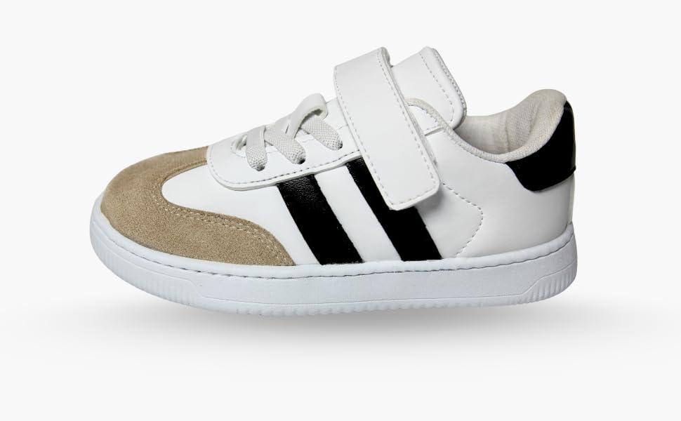 KUPA Ramba White Children's Sneakers – Breathable Memory Foam Shoes for Kids, Lightweight Summer Toddler Shoes, Boys Girls Casual Sneakers, Mesh Lining Comfort Fit3