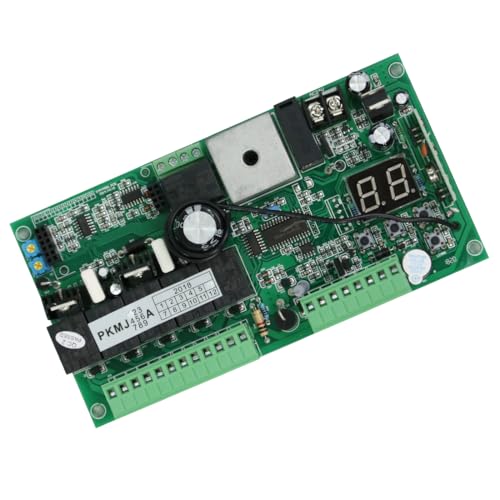 TOPENS PKMJ1A PCB Print Circuit Control Board for AT1202 AT602 KD702 Swing Gate Openers, Green
