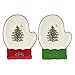 Spode Christmas Tree Mitten Dishes, Set of 2