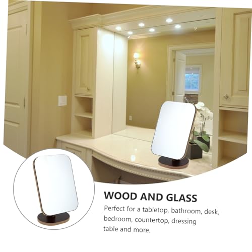 Miroir de Maquillage Pivotant et Mobile pour Table et Support Bureau
