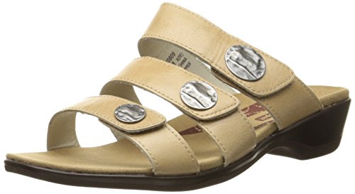 Propét Women's Annika Slide, Oyster, 6 N US