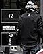 BORLENI Motorradjacke Denim Herren Motorrad Jeansjacke mit Protektoren Atmungsaktiver Panzerschutz Hochglanz Reflektierend für Frühling Sommer Herbst