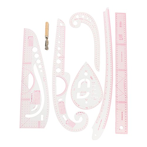Clear Straight Curve Linijka Staff Gauge Linia rysunku Szycie Dressmaking Design Tool