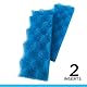 Fluval Bio-Foam MAX Schaumstofffilter, mit vergrößerter Oberfläche für den Fluval 207 und 307 Außenfilter, 2er Pack