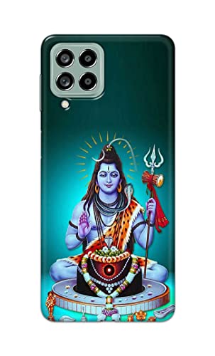 Image of Printed Hard Back Cover Case for Samsung Galaxy M53 5G Back Cover (Lord Shiva) -1803