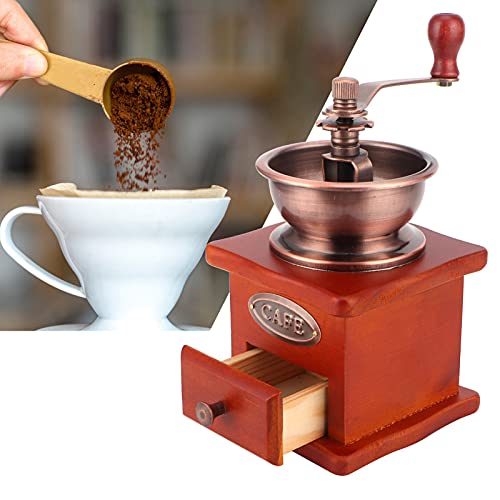 koffiemolen, koffiemolen, koffiemolen, mini-koffiebonenmolen, lade, poederemmer, handkoffiemolen voor huishouden - Image 7