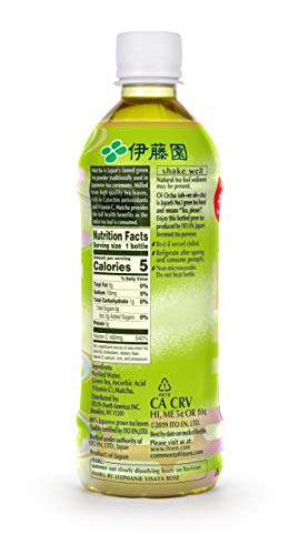 Ito En Oi Ocha Matcha Green Tea Unsweetened, 16.9 Ounce Bottle (Pack Of 12), Sugar Free #TOP1