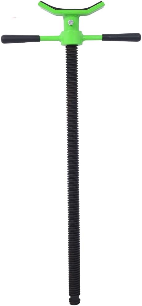 Under Hoist Support Stand 3/4 Ton 1650Lbs Capacity Jack Stand Lifting from 52 1/2 to 74 7/8 Inch, Solid Round Base, Bearing Mounted Rotary Handle, Support Vehicle Components